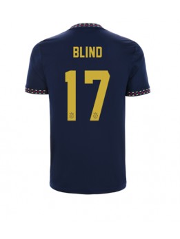 Ajax Daley Blind #17 Auswärtstrikot 2022-23 Kurzarm